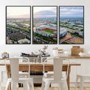 Old Trafford Manchester United Stadium Wall Art Canvas Print
