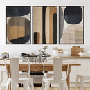 Wabi Sabi Canvas Print - Geometric Abstract Wall Art Canvas by MyGreatCanvas | Canvas Wall Art Prints | Photo Prints & Wall Decor