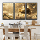 Golden Buddha Wall Art | Yoga Room Decor and Meditation Room by MyGreatCanvas | Canvas Wall Art Prints | Photo Prints & Wall Decor