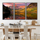 Colorado Rockies Mountain Sunset Wall Art | Ready to Hang by MyGreatCanvas | Canvas Wall Art Prints | Photo Prints & Wall Decor