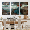 Miranda by the Shore Wall Art Canvas Print – Tempest Scene by MyGreatCanvas | Canvas Wall Art Prints | Photo Prints & Wall Decor