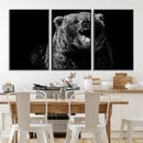 Bear Canvas Print | Wildlife Wall Art for Cabin Decor |