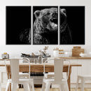 Bear Canvas Print | Wildlife Wall Art for Cabin Decor |