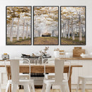 Forest Grove Wall Art | Serene Pathway Canvas Print | Ready