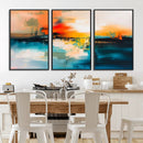 Colorful Abstract Wall Art | Bold Modern Canvas Print |