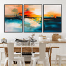 Colorful Abstract Wall Art | Bold Modern Canvas Print |
