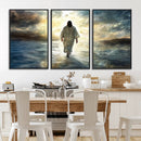 Jesus Walking on Water Wall Art | Canvas Print | Ready to