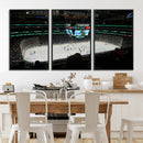 American Airlines Center Dallas Stars Wall Art Canvas Print
