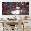 Barton Malow Little Caesars Arena Detroit Wall Art Canvas