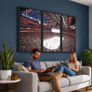 Barton Malow Little Caesars Arena Detroit Wall Art Canvas