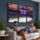Madison New York Rangers Hockey Stadium Wall Art Canvas