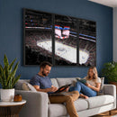 Rogers Place Edmonton Oilers Ice Hockey Stadium Wall Art,