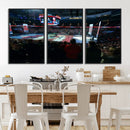 Rogers Arena Vancouver Canucks Ice Hockey Stadium Wall Art,