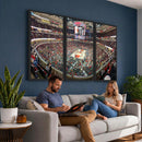 United Center Chicago Bulls Stadium Wall Art Canvas Print