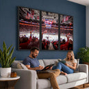 Carolina Hurricanes Ice Hockey Stadium Wall Art, Carolina