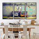 Banksy Life is Short Wall Art - Iconic Graffiti Art on by MyGreatCanvas | Canvas Wall Art Prints | Photo Prints & Wall Decor