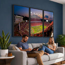 NC State Wolfpack Football Team Print - Raleigh
