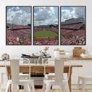 NC State Wolfpack Football Team Print Canvas- Raleigh