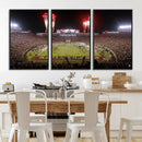 Framed Florida State Seminoles Football Team Print -
