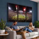 Framed Florida State Seminoles Football Team Print -