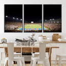 SMU Mustangs Football Team Print - Dallas Gerald J. Ford