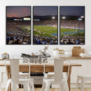 UCLA Bruins Football Team Print - Pasadena Rose Bowl Stadium
