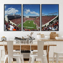 Virginia Tech Hokies Football Team Print - Blacksburg Lane