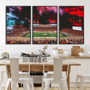 Virginia Tech Hokies Football Team Print - Blacksburg Lane by MyGreatCanvas | Canvas Wall Art Prints | Photo Prints & Wall Decor
