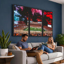 Virginia Tech Hokies Football Team Print - Blacksburg Lane