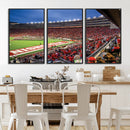 Wisconsin Badgers Football Team Print - Madison Camp Randall by MyGreatCanvas | Canvas Wall Art Prints | Photo Prints & Wall Decor
