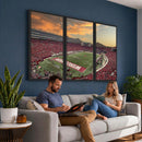 Camp Randall Stadium Wisconsin Badgers Large Wall Art Canvas