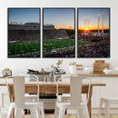 Demon Deacons Football Team Print Canvas- Winston-Salem by MyGreatCanvas | Canvas Wall Art Prints | Photo Prints & Wall Decor
