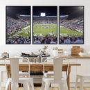 Brigham Young University Cougars Football Print Canvas -