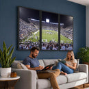Brigham Young University Cougars Football Print Canvas -