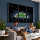 Denver Broncos Football Team Print Canvas- Denver Empower