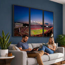 Wolfpack Football Team Wall Art Print - Raleigh