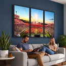 North Carolina State University Canvas Print, North Carolina