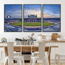 Florida Atlantic University Owls Football Team Print - Boca by MyGreatCanvas | Canvas Wall Art Prints | Photo Prints & Wall Decor