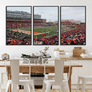 University of Illinois Fighting Illini Football Team Print - by MyGreatCanvas | Canvas Wall Art Prints | Photo Prints & Wall Decor
