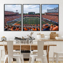 University of Illinois Fighting Illini Football Team Print by MyGreatCanvas | Canvas Wall Art Prints | Photo Prints & Wall Decor