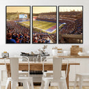 University of Kansas Jayhawks Football Team Print - Lawrence by MyGreatCanvas | Canvas Wall Art Prints | Photo Prints & Wall Decor