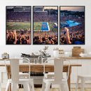 University of Kansas Jayhawks Football Team Art Print - by MyGreatCanvas | Canvas Wall Art Prints | Photo Prints & Wall Decor