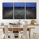 University of Michigan Wolverines Football Team Print - Ann by MyGreatCanvas | Canvas Wall Art Prints | Photo Prints & Wall Decor