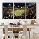 ASU Sun Devils Football Team Print Canvas - Phoenix Mountain