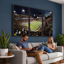 ASU Sun Devils Football Team Print Canvas - Phoenix Mountain