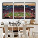 Arizona Wildcats Football Team Print - Tucson Arizona by MyGreatCanvas | Canvas Wall Art Prints | Photo Prints & Wall Decor