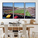 Boston College Eagles Football Team Print - Boston Alumni by MyGreatCanvas | Canvas Wall Art Prints | Photo Prints & Wall Decor