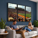 Central Michigan University Chippewas Football Team Print -