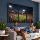 Clemson University Tigers Art Print, Football Team Print -