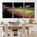 Iowa State University Cyclones Canvas Print, Football Team